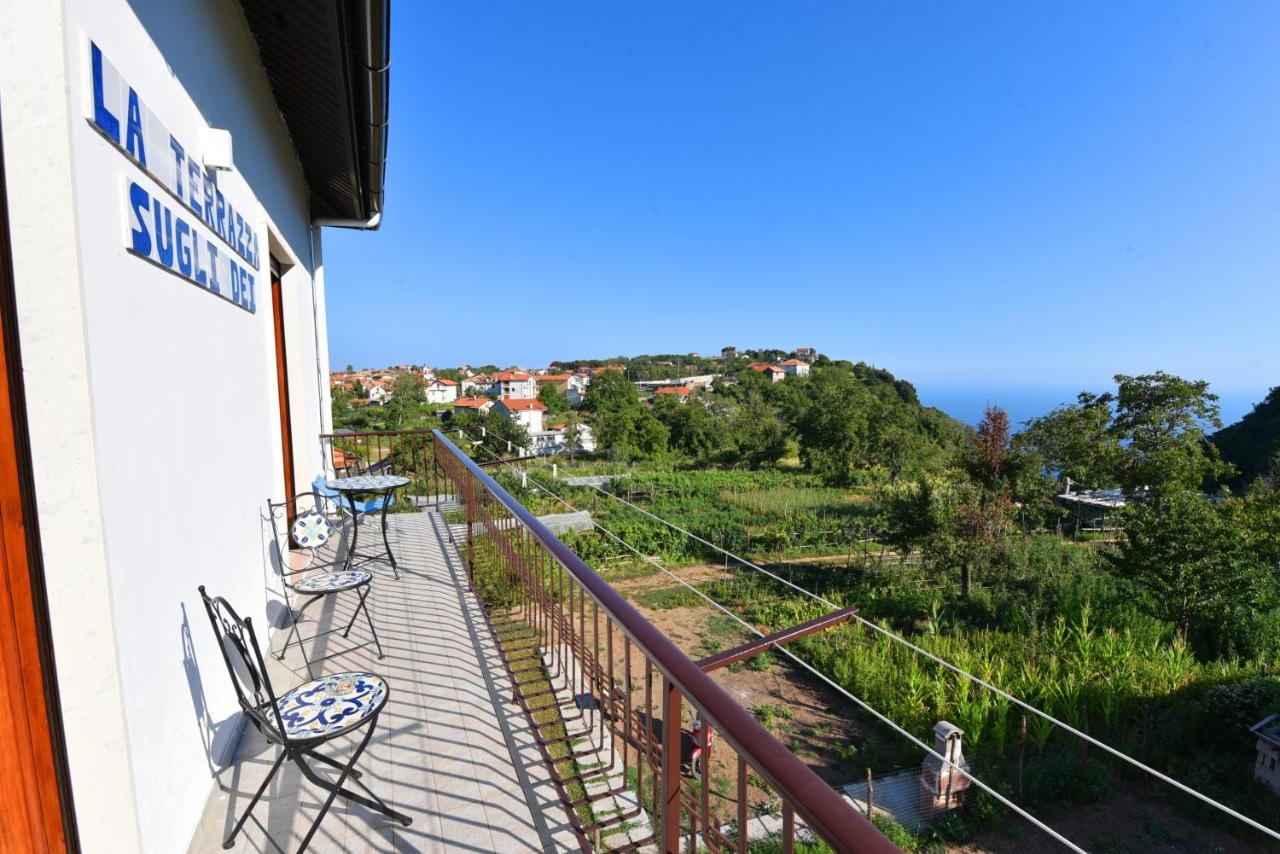 La Terrazza Sugli Dei Apartment Pianillo Exterior photo